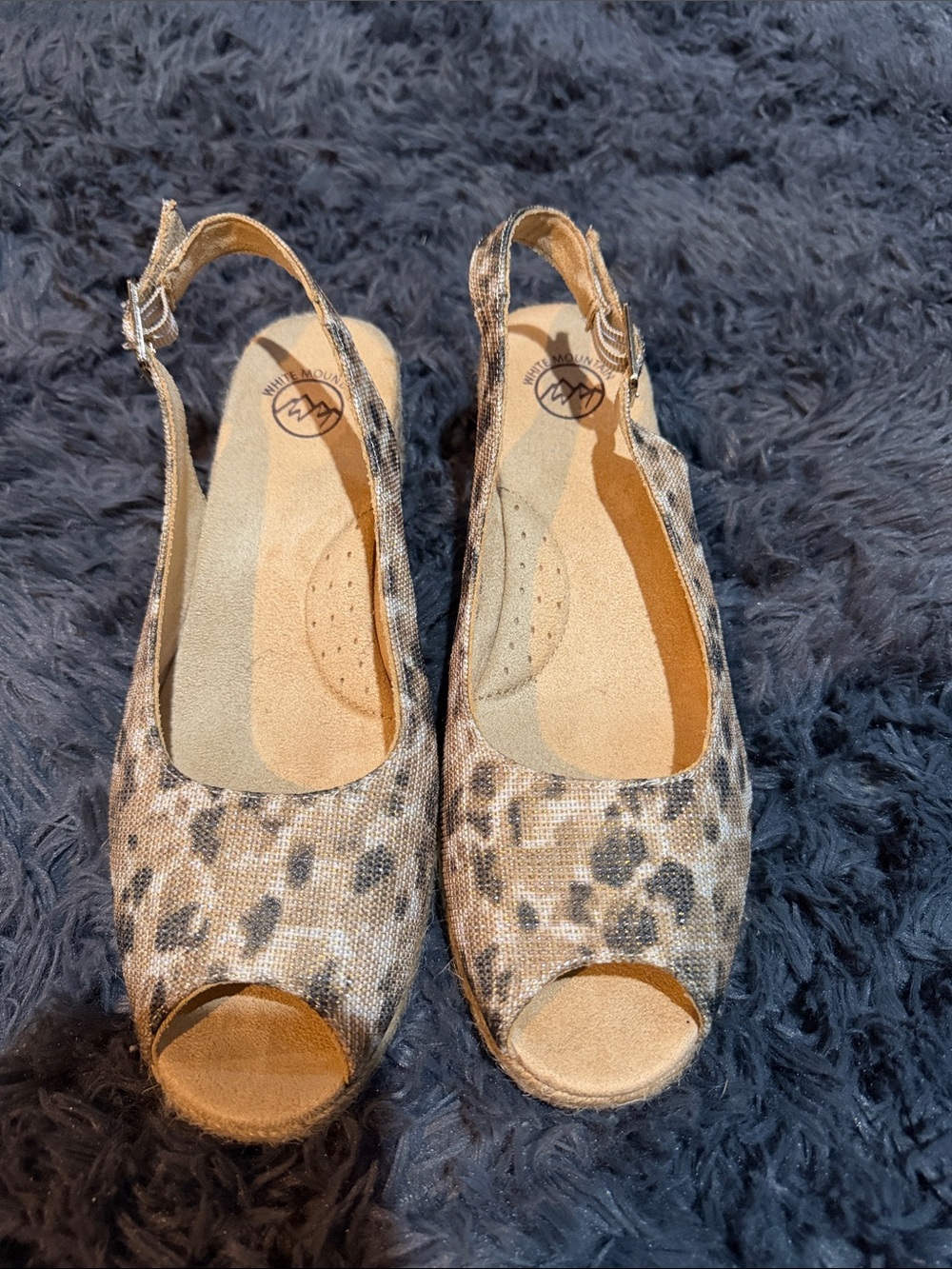 White Mountain Wedge Sandel